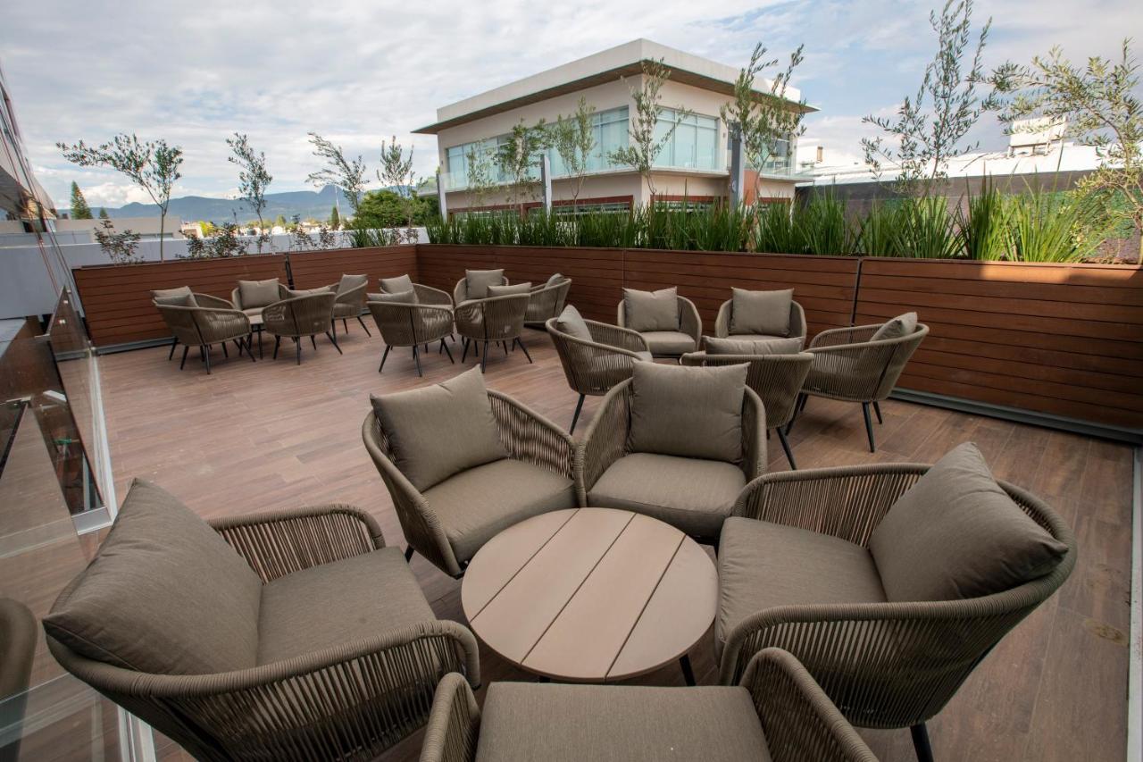 Metria Hotel León Exterior foto Rooftop lounge